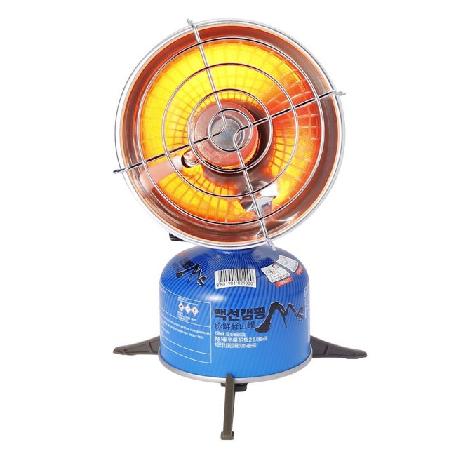 Calentador de Gas portátil, calentamiento rápido, Control de calor ajustable, tienda al aire libre versátil, manta calefactora de Gas butano para cocinar y pescar en hielo brillar Electrónica