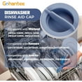 thumbnail image 3 of 8564929 Dishwasher Rinse Aid Cap Replacement for Whirlpool Kenmore KitchenAid Jenn-Air Dishwashers Replaces PS982160 AP3866312 Ultra Durable Dishwasher Caps Dishwasher Repair, 3 of 5