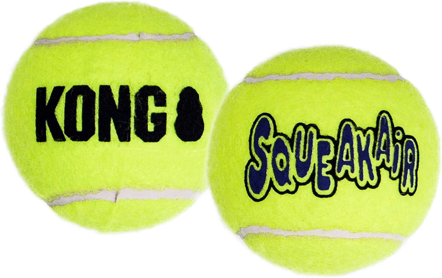 KONG® SqueakAir Tennis Balls Fetch Dog Toy with Squeaker, Small, 3 Count