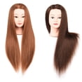 thumbnail image 2 of 2x Maniquí Cabeza Entrenamiento Cabeza Pantalla Cabello Curling Bobinado Peinado, 2 of 5