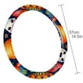 thumbnail image 4 of Easter 14.5 Inch Printing PVC Leather Car Wheel Cover, Steering Wheel Cover, Auto Accessories, 4 of 6