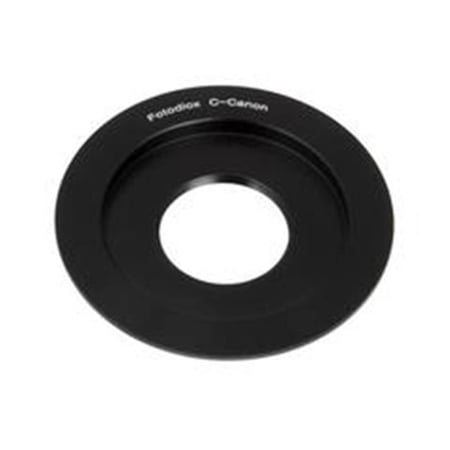UPC: 0812759014777 | Fotodiox C-EOS Lens Mount Adapter – C-Mount CCTV – Cine Lens To Canon EOS Mount SLR Camera Body