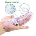 thumbnail image 3 of TPE funda para el dedo vibrador punto G masaje clítoris estimular masturbador femenino coqueteo juguetes sexuales, 3 of 3