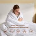 thumbnail image 3 of Twin Size Comforters Duvet Insert, Soft Down Alternative with Corner Tabs, Quilted Comforters for All Seasons, Machine Washable, Twin 88 x 68 inches, 3 of 8