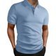 thumbnail image 1 of pstuiky Mangas cortas para hombre, Camiseta de manga corta para hombre, camiseta holgada de verano, camiseta de color liso, camiseta de manga corta con cuello redondo para hombre. xxl, 1 of 6