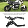 thumbnail image 1 of Qiilu Brake Lever,  Aluminum Alloy Brake Lever Handle  Brake Lever Handle Motorcycle  Short Brake Lever Handle, 1 of 8