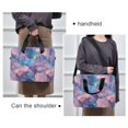 thumbnail image 6 of FORMRS 16" Laptop Bag Carrying Sleeve Case with Handle Travel Shoulder Briefcase, Pink Marble Pattern, 6 of 8