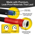 thumbnail image 5 of Pocket Hose Silver Bullet 2.0 Expandable Garden Hose 25-FT with Turbo Shot Nozzle, AS SEEN ON TV, Lead-Free, Solid Aluminum Connectors, Easy On/Off Valve, Kink-Free, Leak-Proof, 5 of 9
