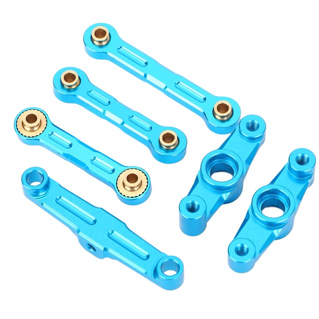 Tige de Direction RC pour Voiture, en Alliage Haute Résistance, Assemblage de Direction Performance Améliorée avec Installation Simple, Compatible avec TT02 RC Voiture