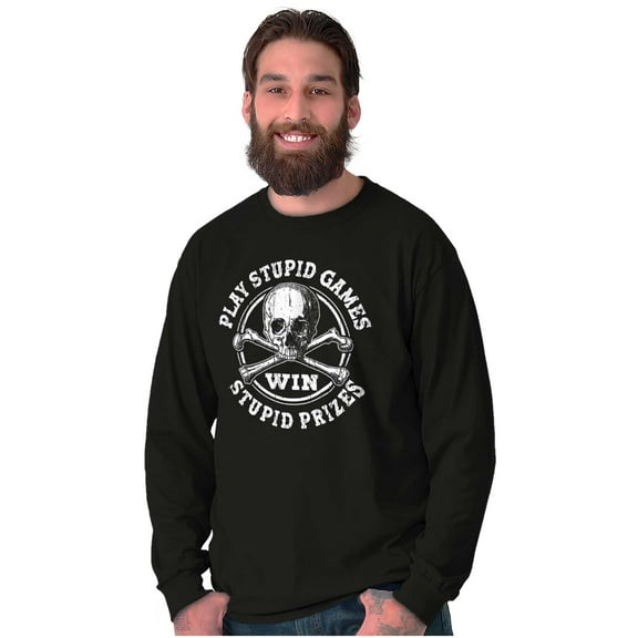 Play Stupid Games Long Sleeve TShirt Men Women Brisco Brands S