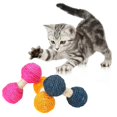 thumbnail image 4 of Jute Toy Balls for Kitten Training and Playing Sisal Rope Weave Ball Pet Supplies Assorted Color Jute Weave Ball, 4 of 4