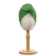 thumbnail image 5 of Headbands for Women Ripped Stretchy Turban Hijab Cap Chemo Daily Head Wrap Bandanas for Women Green, 5 of 6