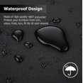 thumbnail image 3 of Cubierta exterior para spa, impermeable, cuadrada, para bañera de hidromasaje, 190 t, antipolvo, antiUV, color negro, 228 x 228 x 30 cm, Yalo, 3 of 5