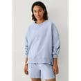 thumbnail image 3 of Ellos Plus Size French Terry Crewneck Sweatshirt, 3 of 3
