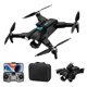 thumbnail image 3 of Drones con motor sin escobillas WJSXC con cámara ESC, resistencia al viento, modo sin cabeza, control por gestos, dron FPV para adultos, dron RC para principiantes, cuadricóptero A, 3 of 5