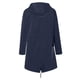 thumbnail image 3 of ICHUANYI Clearance Women Solid Rain Jacket Outdoor Hooded Raincoat Windproof Top(Navy, M) ICHUANYI WER2023081510007, 3 of 3