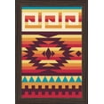 thumbnail image 1 of Tribal Pattern - Multicolor - Lantern Press Artwork (12x18 Giclee Art Print, Gallery Framed, Espresso Wood), 1 of 1