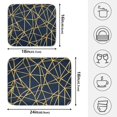 thumbnail image 4 of Geometric Star Pattern Dish Drying Mat for Kitchen, Quick Drying Absorbent Soft Durable 18 x 24", 4 of 10