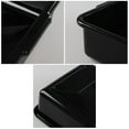 thumbnail image 3 of Bringer 12-Pack  Bus Tubs, 13 L Plastic Bus Box, Black, 3 of 7