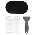 thumbnail image 1 of Pegatina Para Bañera, Tira Adhesiva Antideslizante Negra Redonda, Pegatina De Seguridad Antideslizante Práctica Con Raspador Para Bañera, Cocina, Piscina20 Piezas Noticed HA015541-00, 1 of 7