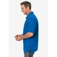thumbnail image 3 of KingSize Men's Big & Tall Shrink-Less Lightweight Polo, 3 of 5