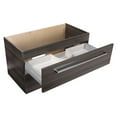thumbnail image 5 of Cutler Kitchen and Bath Silhouette 36" Wood/Marble Bathroom Vanity in Walnut, 5 of 7