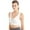 White, variant on LYMAYTER Women Female Bra High Impact Zip Front Closure Sports Bras Underwear Support for Women Running Yoga S-3XL