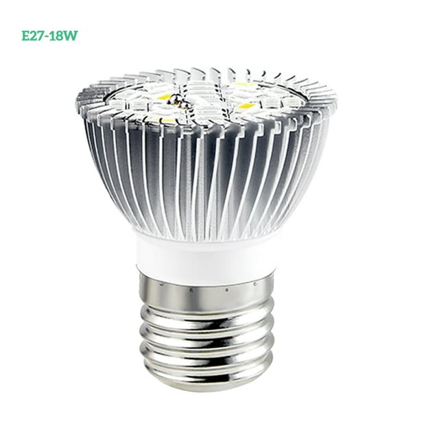 Lámpara de cultivo de plantas de bombilla LED para cultivo de plantas de flores de interior, jardín de invernadero, E27-18W Inevent HA003523-03