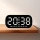 thumbnail image 1 of Reloj Despertador Digital LED BLESIY Luz Ajustable 5 Niveles Blanco, 1 of 8