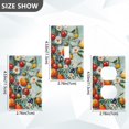 thumbnail image 7 of Yayeee Toggle Light Switch Wall Plate 1-Gang 4.5"x2.7" Home Decorative Outlet Cover, Red Tomatoes, 7 of 7