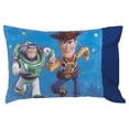 thumbnail image 2 of Disney 2-Piece Toy Story Toddler Sheet Set - Fitted Sheet, Pillowcase, Boy, Toddler Bed, Polyester, 2 of 5