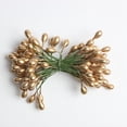 thumbnail image 4 of simhoa 500pcs 1000 Heads Double Heads Mini Fake Fruit Artificial Berries Gold, 4 of 8