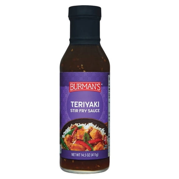 Burman's Teriyaki Sauce, 14.5 oz
