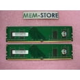 thumbnail image 1 of 16GB (2x8GB) DDR4 2400MHz UDIMM Crucial CT2K8G4DFS824A Equivalent Desktop Memory (3rd Party), 1 of 1