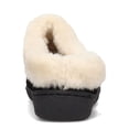 thumbnail image 5 of Clarks Womens Suede Leather Clog Slipper JMS0411B - Warm Plush Faux Fur Lining - Indoor Outdoor House Slippers For Women (9 M US, Black), 5 of 7