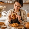 thumbnail image 3 of Fall Pie Mold Thanksgiving Cookie Stamp 3D Embossed Turkey Dough Cutter 4.8"x4.1" 1 Pc, 3 of 5