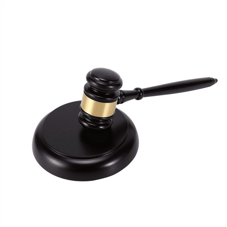 Judge's gavel and sound block – Ceremonial mallet – Biesanz Woodworks