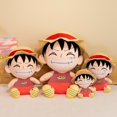 thumbnail image 4 of ZX One Piece Doll Anime Cojín Luffy Peluche Juguetes Niño Dibujos Animados Plushie Decoración Del Hogar Suave Bebé Dormir Regalo XZ, 4 of 4
