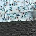 thumbnail image 3 of Ketyyh-chn99 Baby Toddler Girls Summer Outfits Kids Flower Print T-Shirt Sleeveless Top Belt Shorts Pants Set Green,3-4 Years, 3 of 5