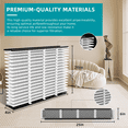 thumbnail image 3 of 4-Pack 213 air filter replacement Compatible with aprilaire 213 replacement filter-Merv 13 Air Purifiers,Whole House Models 1210， 1620， 2120， 2200， 2210， 2216， 3210， 4200， Size:20x25x4, 3 of 7