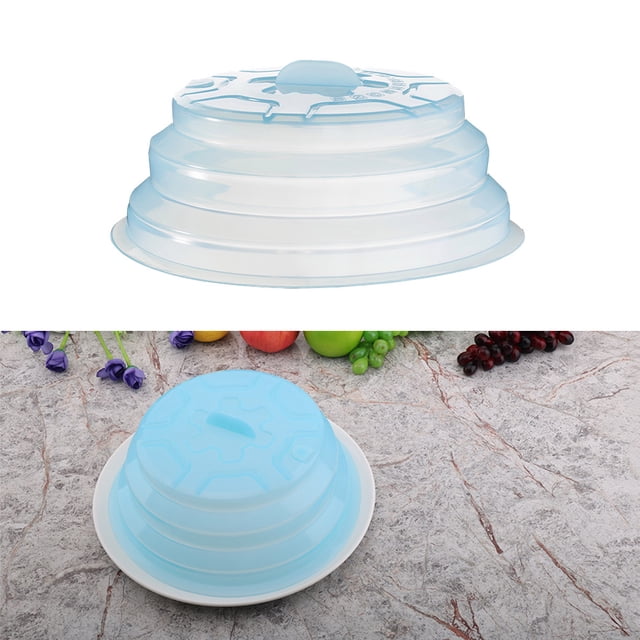 DEEPCRAFF Leakproof Airtight Bowl Cover De Silicona Color Azul Para Cocina