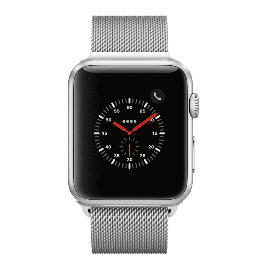 apple watch series 3 silver aluminium