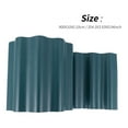 thumbnail image 2 of NIAIZEK Dark Green Reusable Plastic Garden Edging for Balcony Fence, Outdoor Yard and Lawn Decoration, 2 of 8