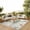 Grey Multicolor, variant on Nourison Suncoast 4' x 6' Grey Multicolor Coastal, Nautical & Beach Rug