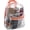 Peach Apricot, variant on Madison & Dakota, Unisex Clear Mini Backpacks with Adjustable Straps for Beach, Travel, Stadium Approved Bag - Peach Apricot, 12” x 10” x 4.25” Size