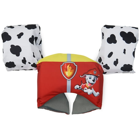 SwimWays PAW Patrol Sea Squirts Swim Trainer, USCG Approved Life Vest with Arm Floaties, for 33-55 lbs