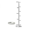 thumbnail image 3 of AoneJewelry 10K 0.25 Carat Solid Rose, White & Yellow Gold Wedding Diamond Band, 3 of 5