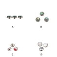 thumbnail image 4 of CNKOO 3 Pieces Trumpet Button Replacement  Repair Component Small Metal Music Playing Fingers Keys Brass Instrument Component, 4 of 8