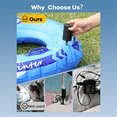 thumbnail image 5 of Mini Electric Air Pump for Inflatables Portable Air Mattress Pump Rechargeable Air Pump for Pool Floats Sleeping Pads, 5 of 5