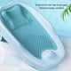thumbnail image 4 of Tina De Baño Portátil Para Bebé, Bañera Azul Cómoda Y Transpirable De Apoyo Para Baño De Bebé De PP Para Niños, 4 of 7